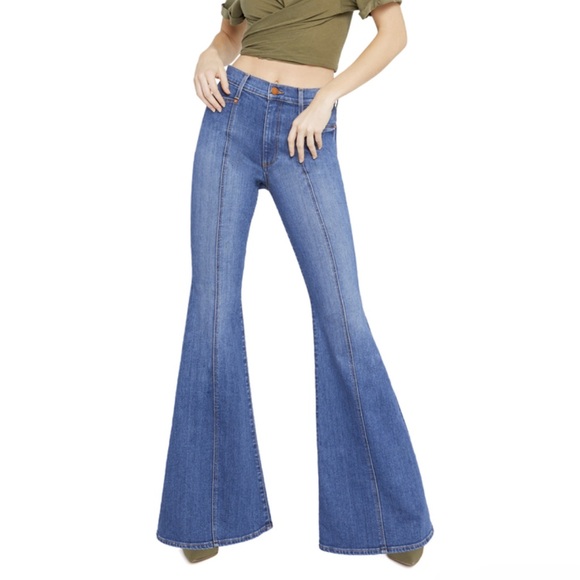 Nwt Alice Olivia High Rise Flared Jeans 